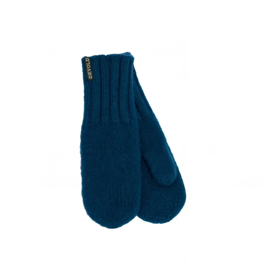 Devold Gants en laine norvégienne homme Devold Nansen bleu