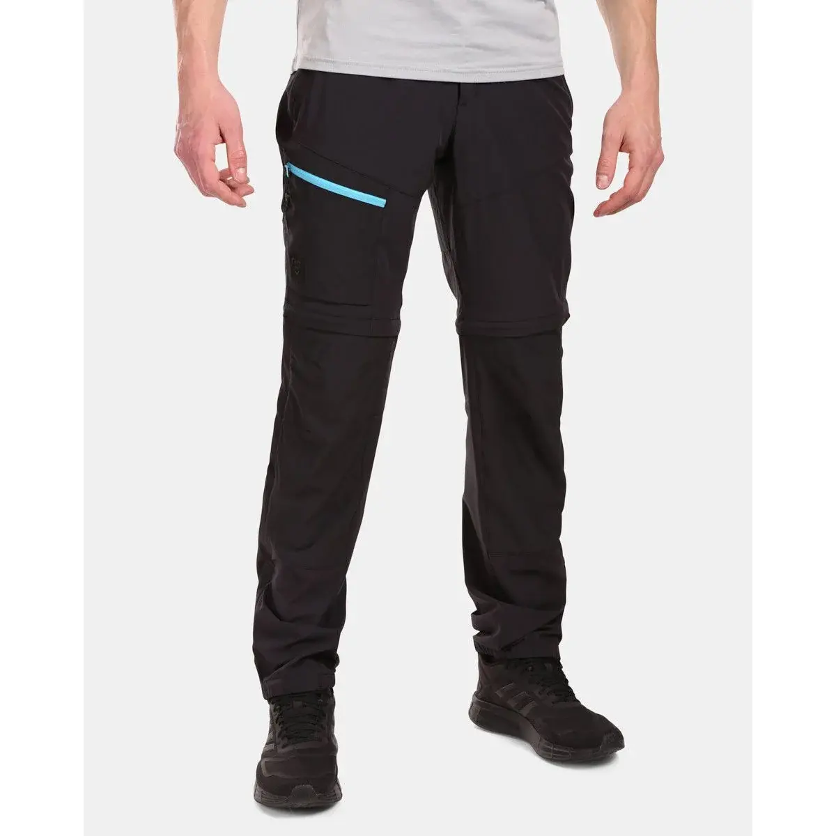 Pantalon outdoor modulable homme Kilpi Hosio-M noir