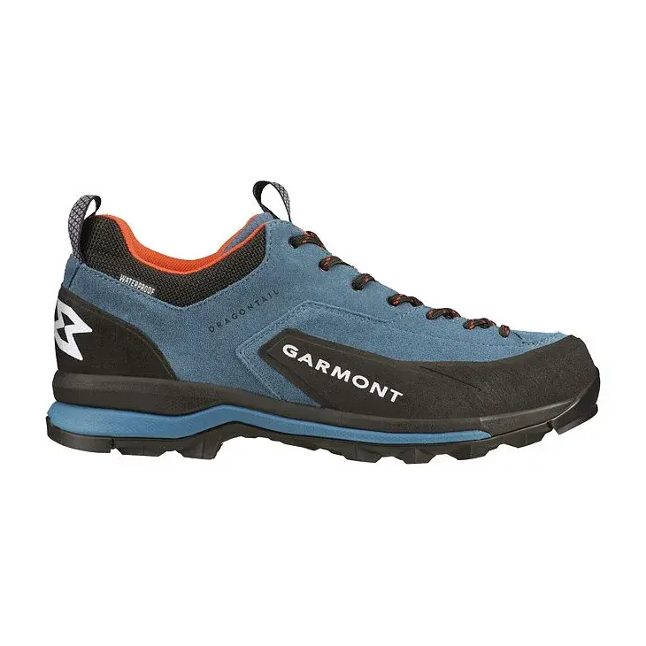 Chaussures outdoor homme Garmont DRAGONTAIL WP coral blue/fiesta red