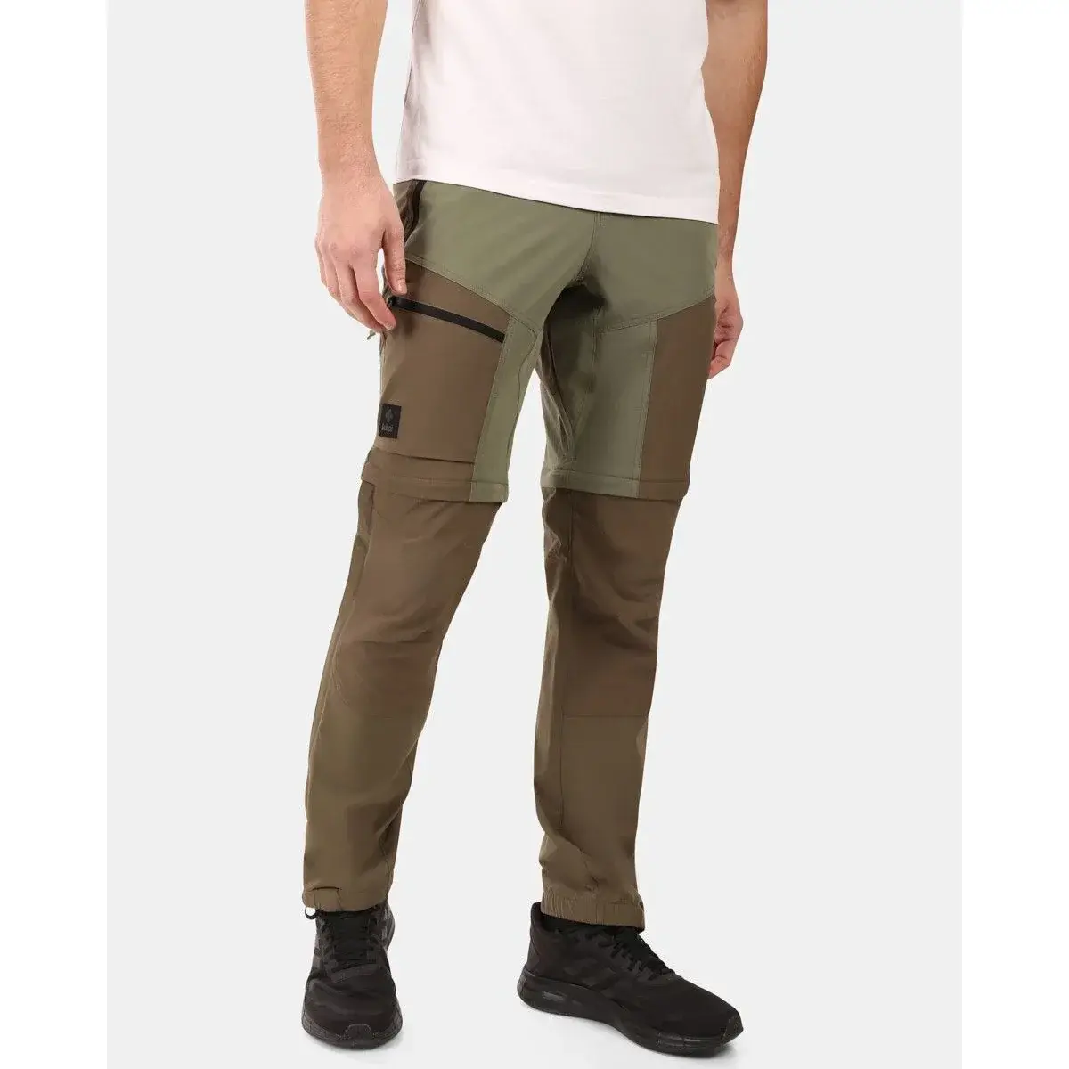 Pantalon outdoor modulable homme Kilpi HOSIO-M vert
