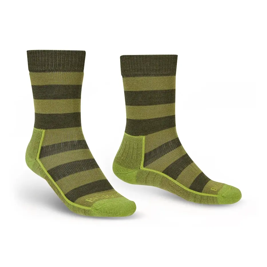 Bridgedale Chaussettes homme Bridgedale Hike LW MP Boot green/dark green/106