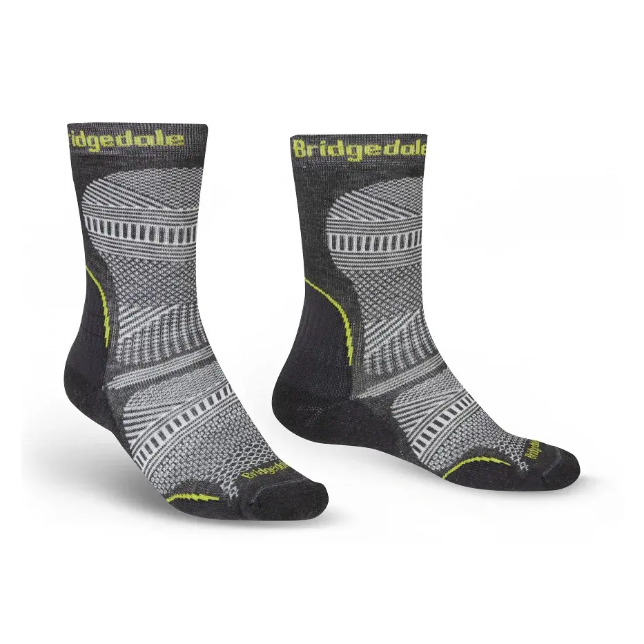 Bridgedale Chaussettes homme Bridgedale Hike UL T2 CP Boot graphite/841