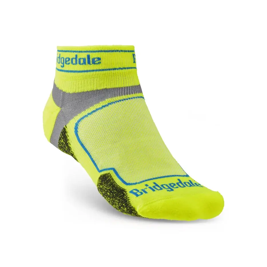 Bridgedale Chaussettes de running homme Bridgedale Trail Run UL T2 CS Low yellow