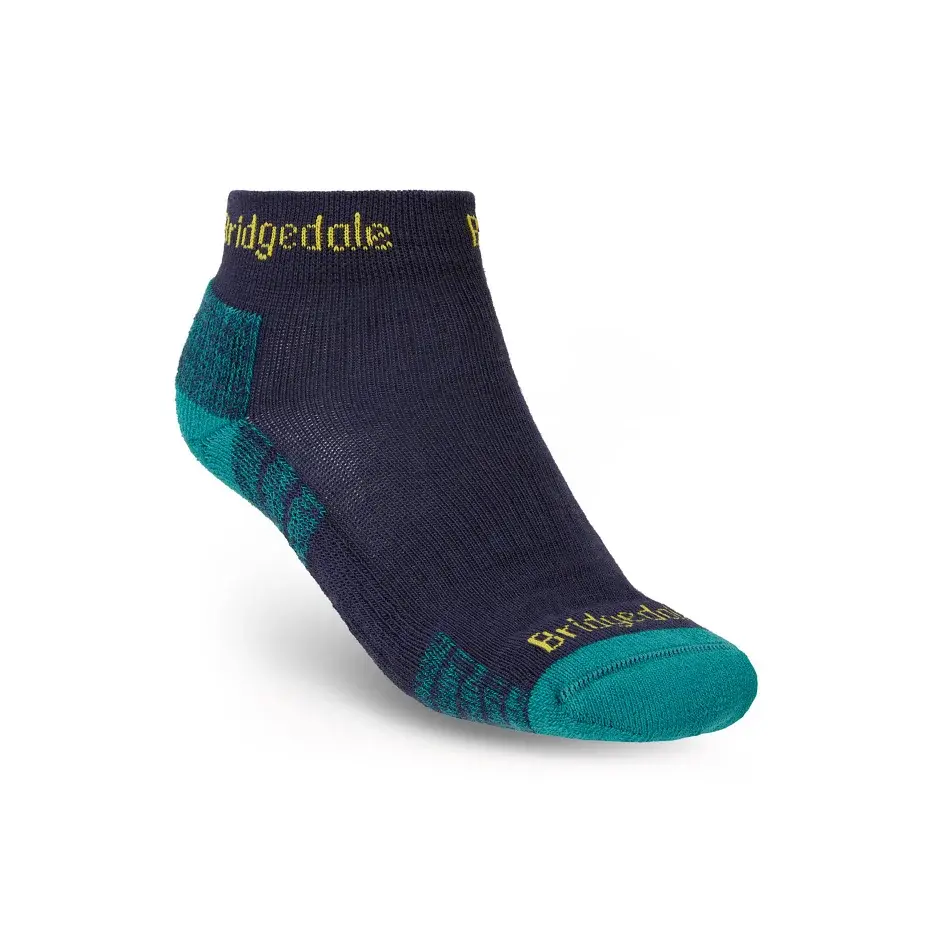 Chaussettes homme Bridgedale Hike Lightweight Performance Ankle Petrol/Navy
