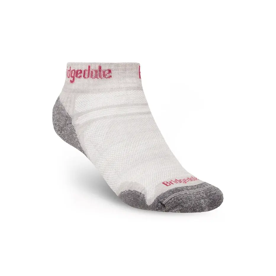 Bridgedale Chaussettes homme Bridgedale Hike Ultralight Performance Ankle Silver/Red