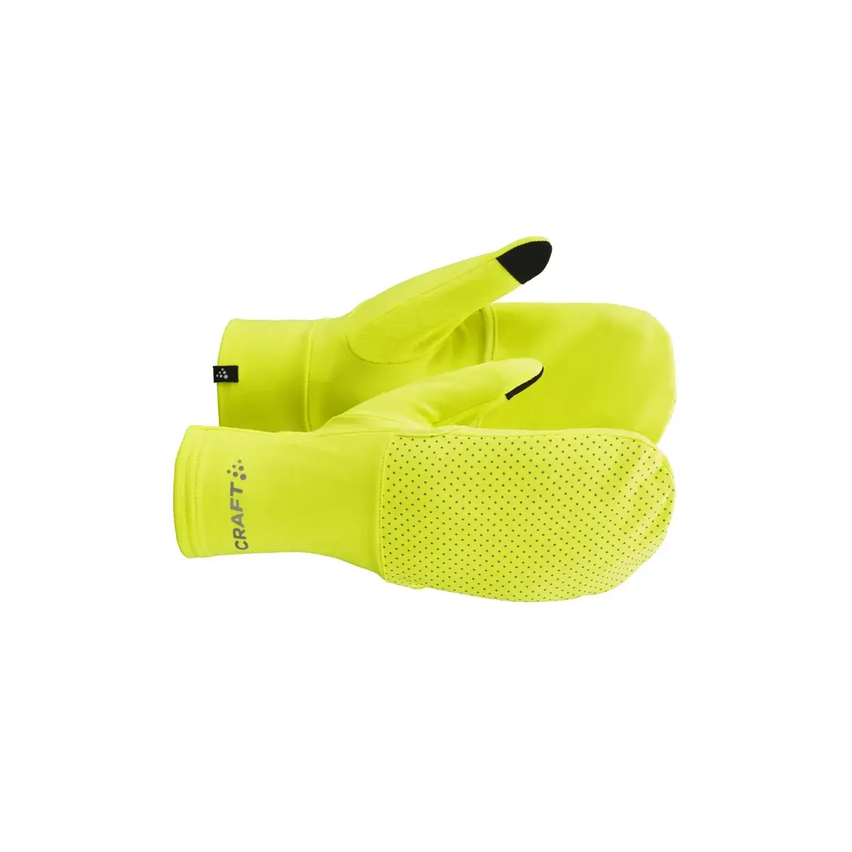 Gants homme Craft Lumen Fleece Hybrid 2 jaune
