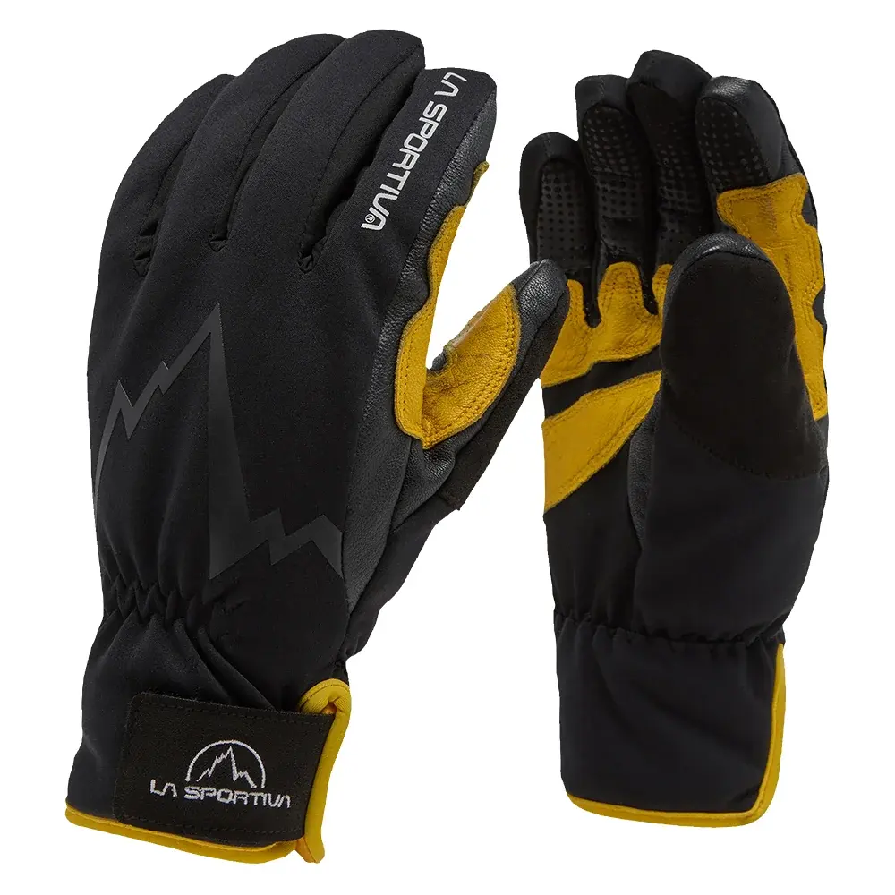 La Sportiva Gants homme La Sportiva Ski Touring Gloves black/yellow