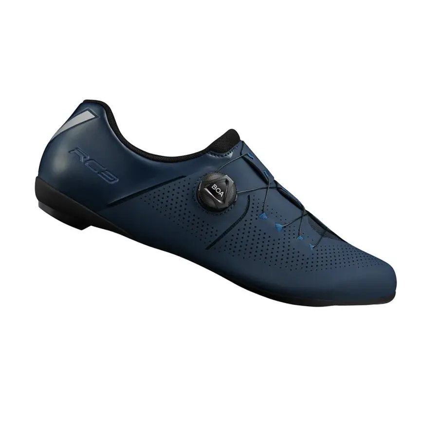 Shimano Chaussures de vélo de route homme Shimano SH-RC302 bleu marine