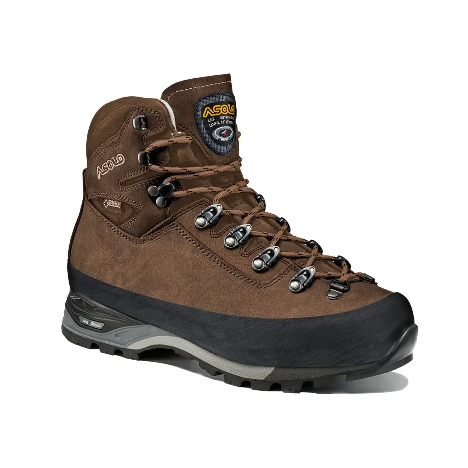 Asolo Chaussures larges homme Asolo Kongur GV EVO MW brown/A519