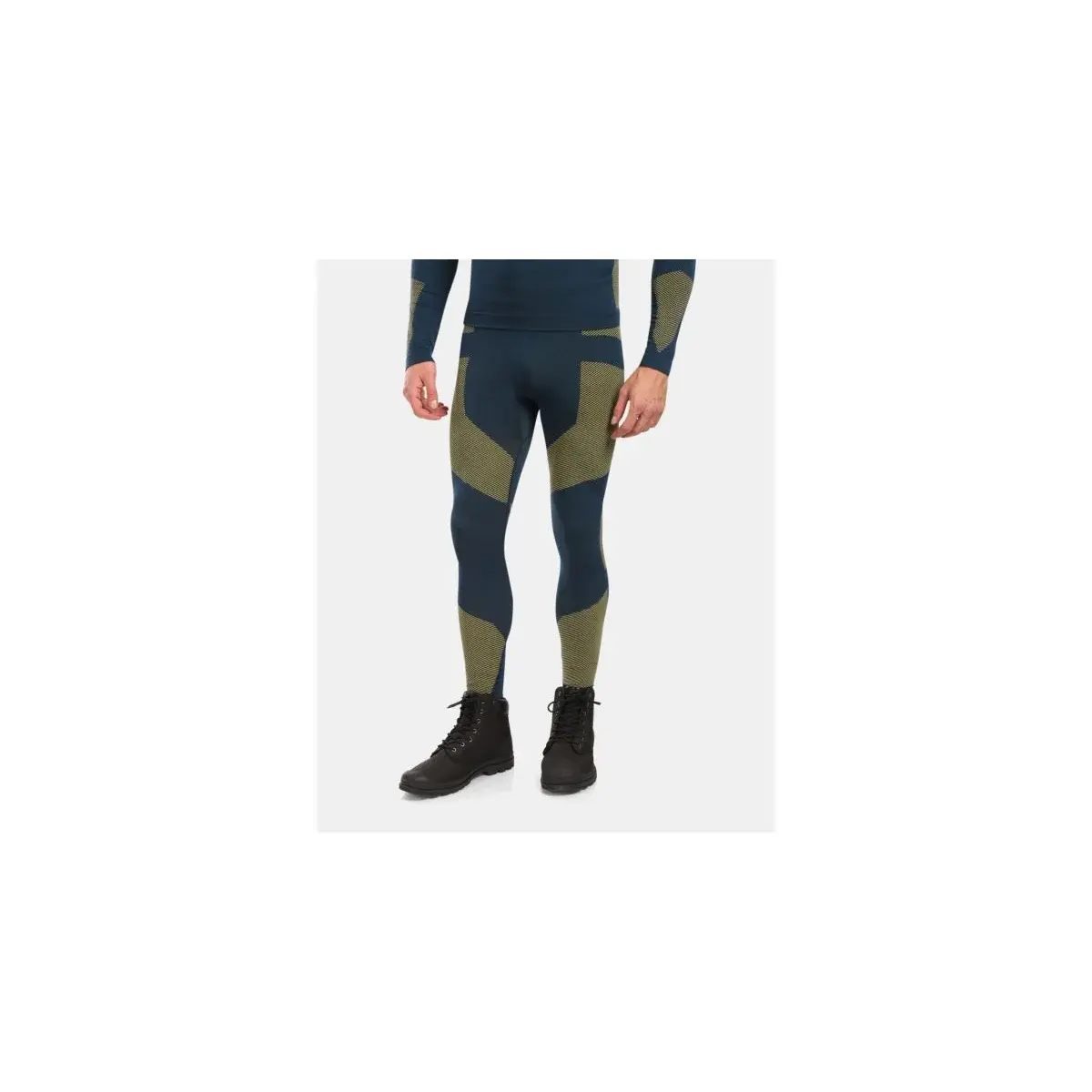 Pantalon thermique homme Kilpi Niel-M bleu foncé/khaki
