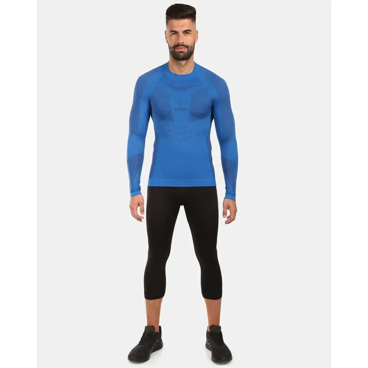 T-shirt thermique homme Kilpi NATHAN-M bleu