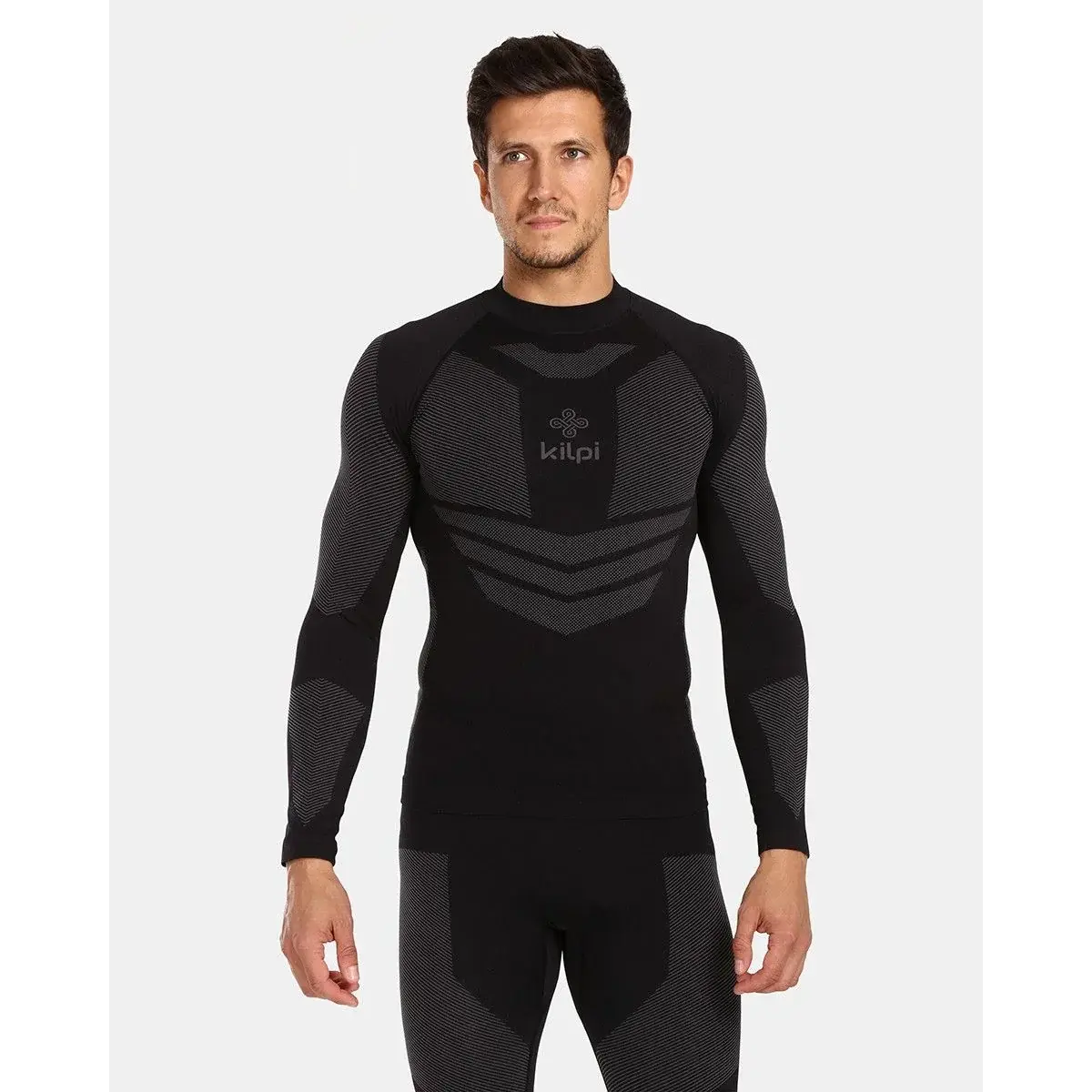 T-shirt thermique homme Kilpi NATHAN-M noir