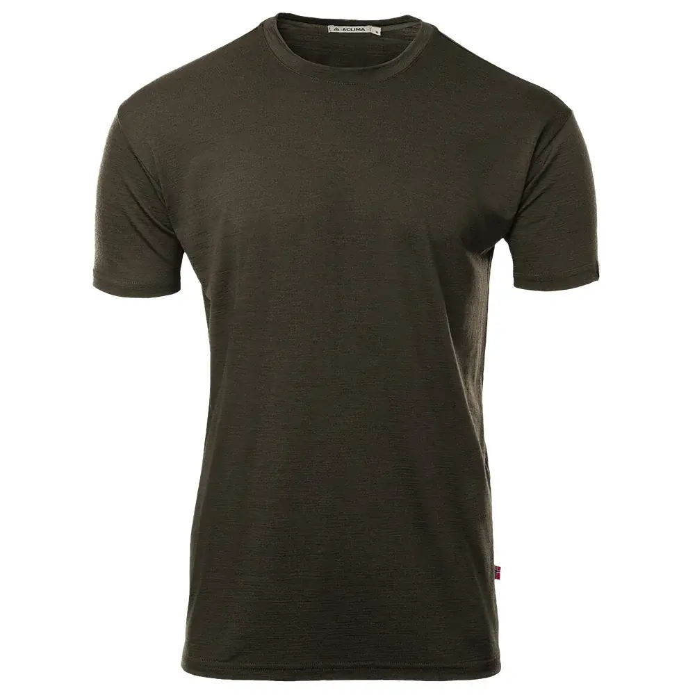 T-shirt thermique homme Aclima LightWool 180 Classic Tee tarmac