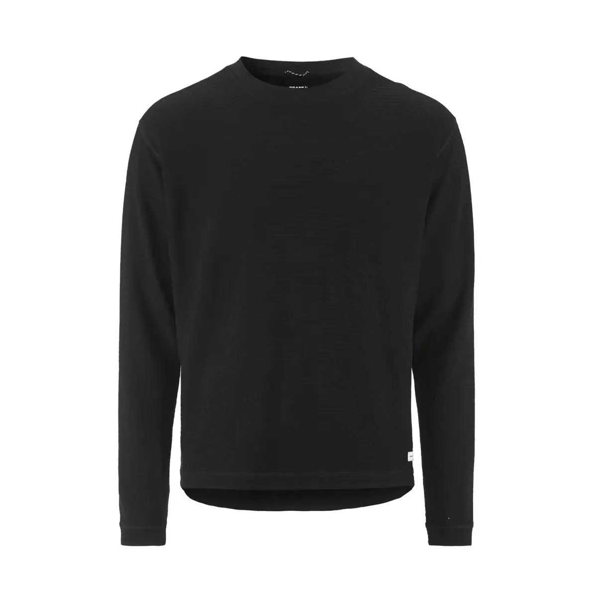 Craft T-shirt thermique homme Craft Wool Waffle noir