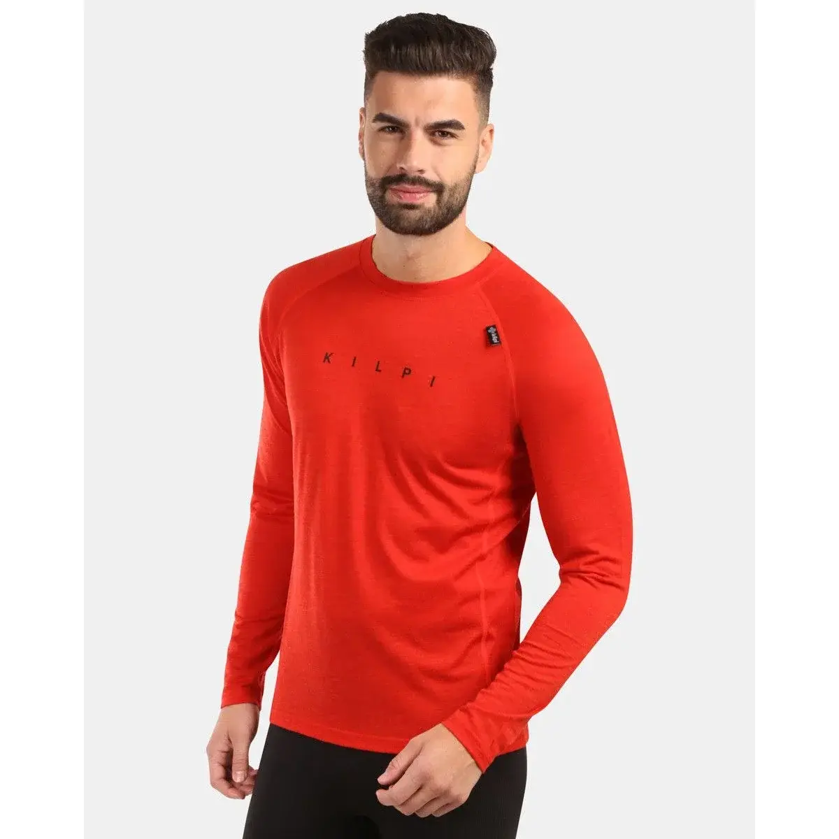 T-shirt thermique homme Kilpi MAVORA TOP-M rouge