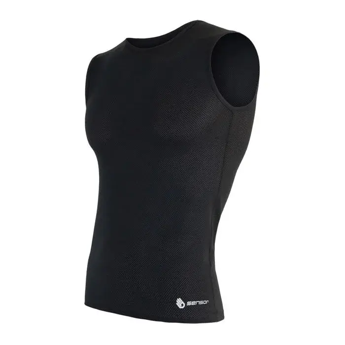 Débardeur technique homme Sensor Coolmax Air noir