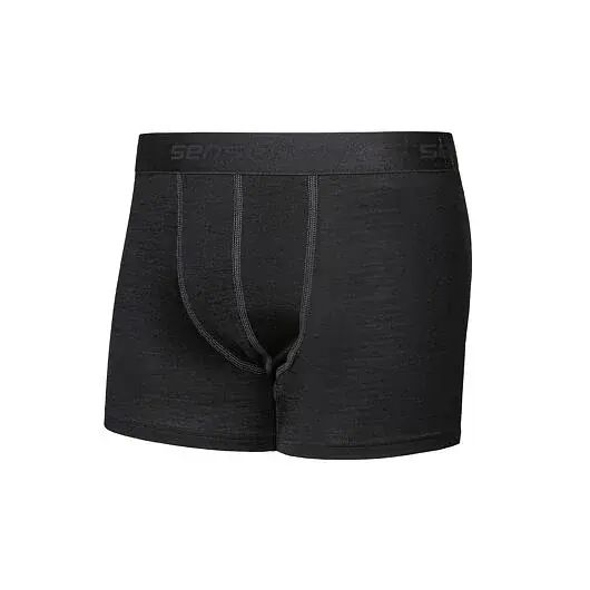 Boxer homme Sensor MERINO ACTIVE homme boxer noir