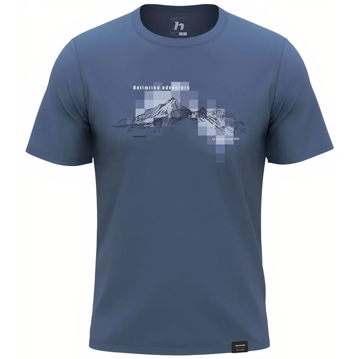 T-shirt homme Hannah LUKE Man true navy