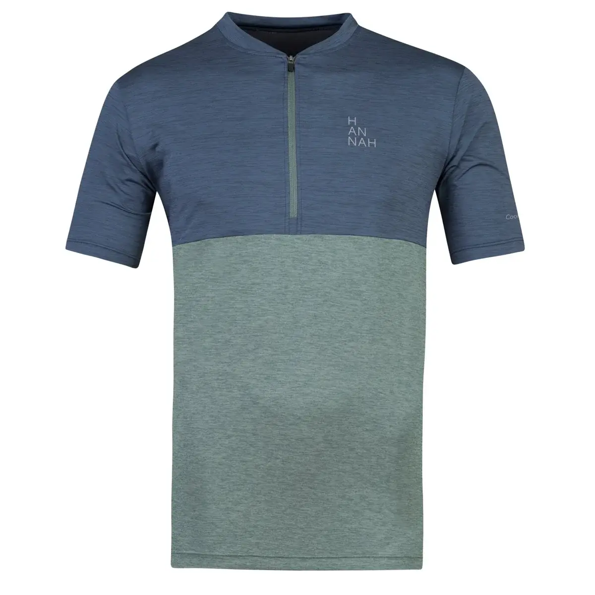 Hannah T-shirt homme Hannah Sanvi india ink mel/dark forest mel