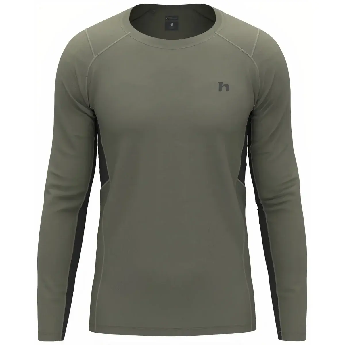 T-shirt homme Hannah Taran L/S tea leaf/anthracite
