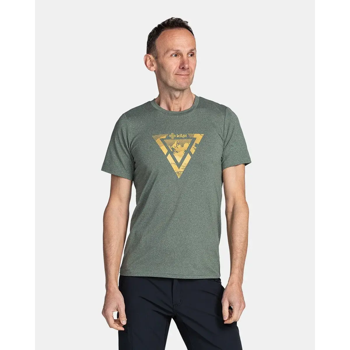 T-shirt homme Kilpi Lismain-M vert foncé