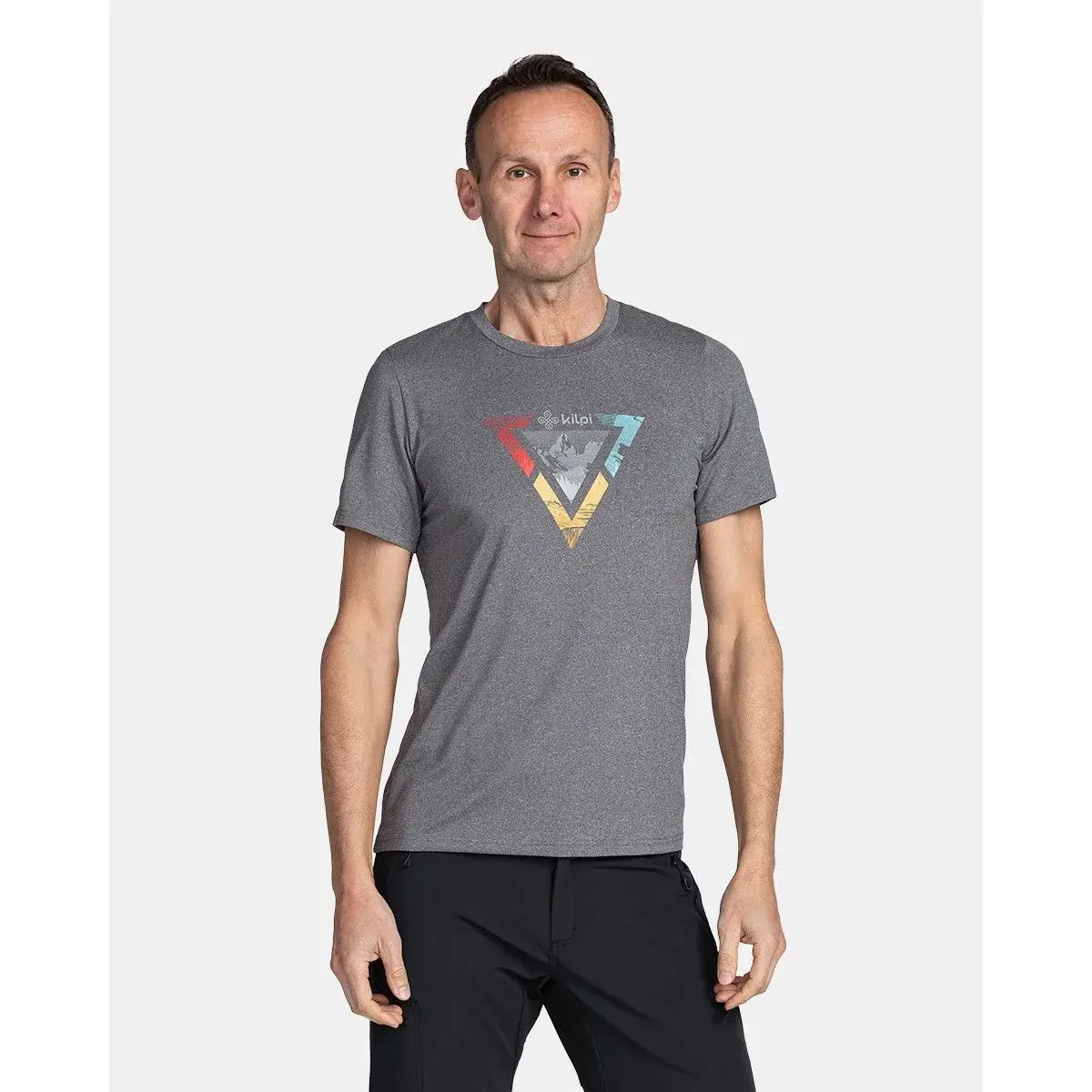 T-shirt homme Kilpi Lismain-M gris foncé
