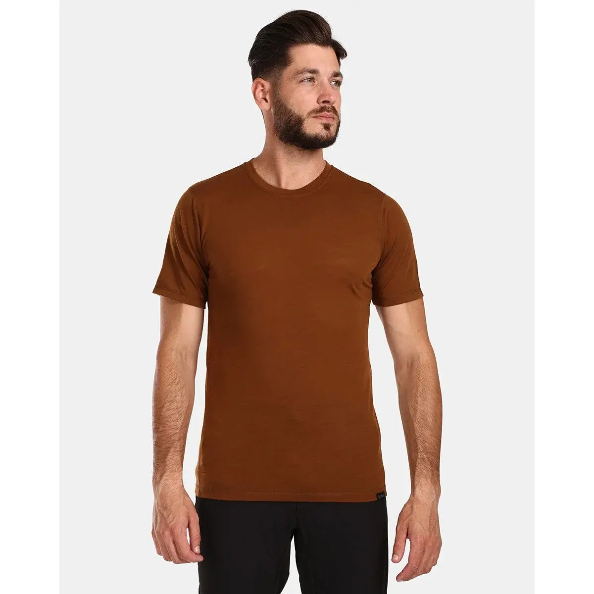 Kilpi T-shirt en Merino homme Kilpi Sloper-M marron