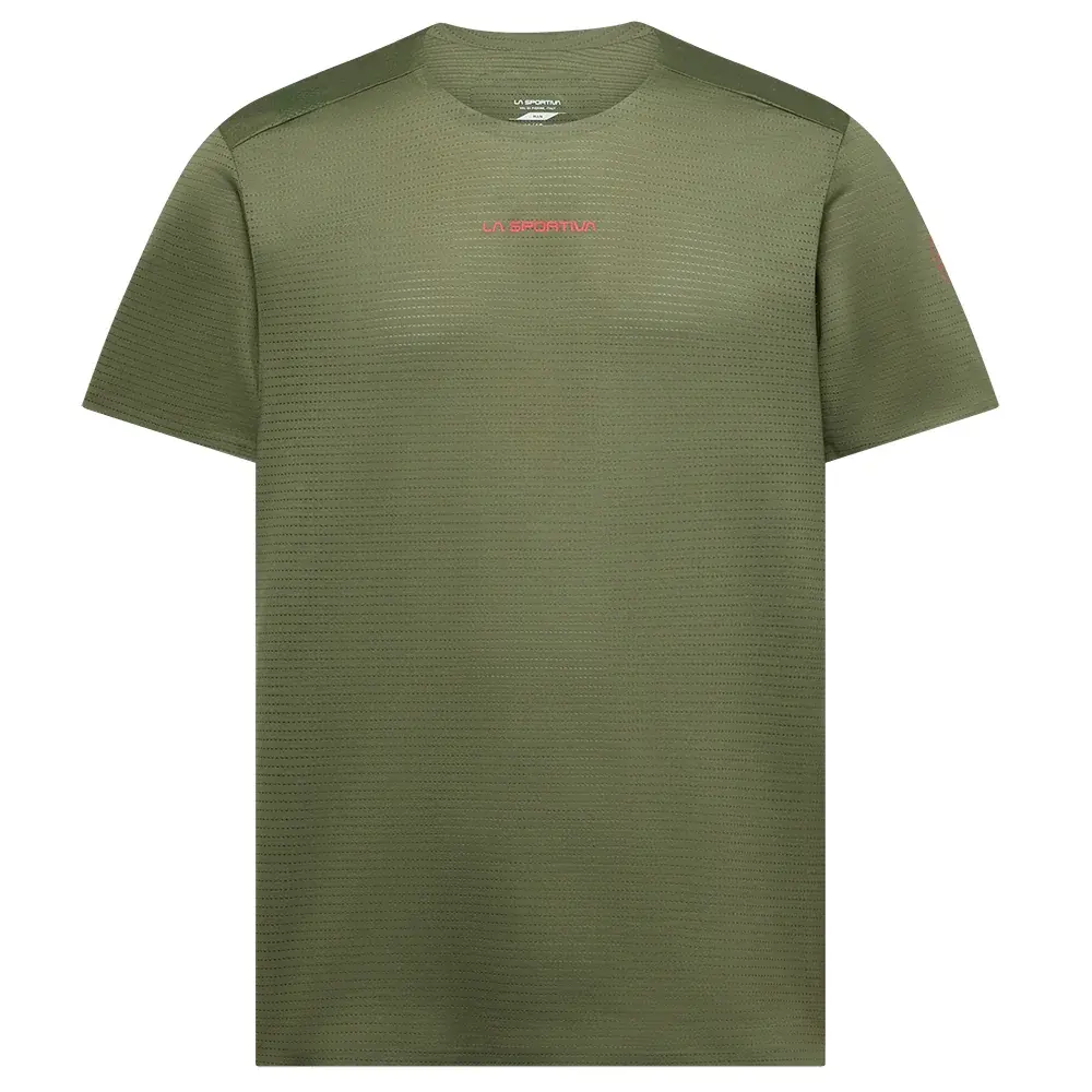 La Sportiva T-shirt homme La Sportiva PURE cypress/mountain red