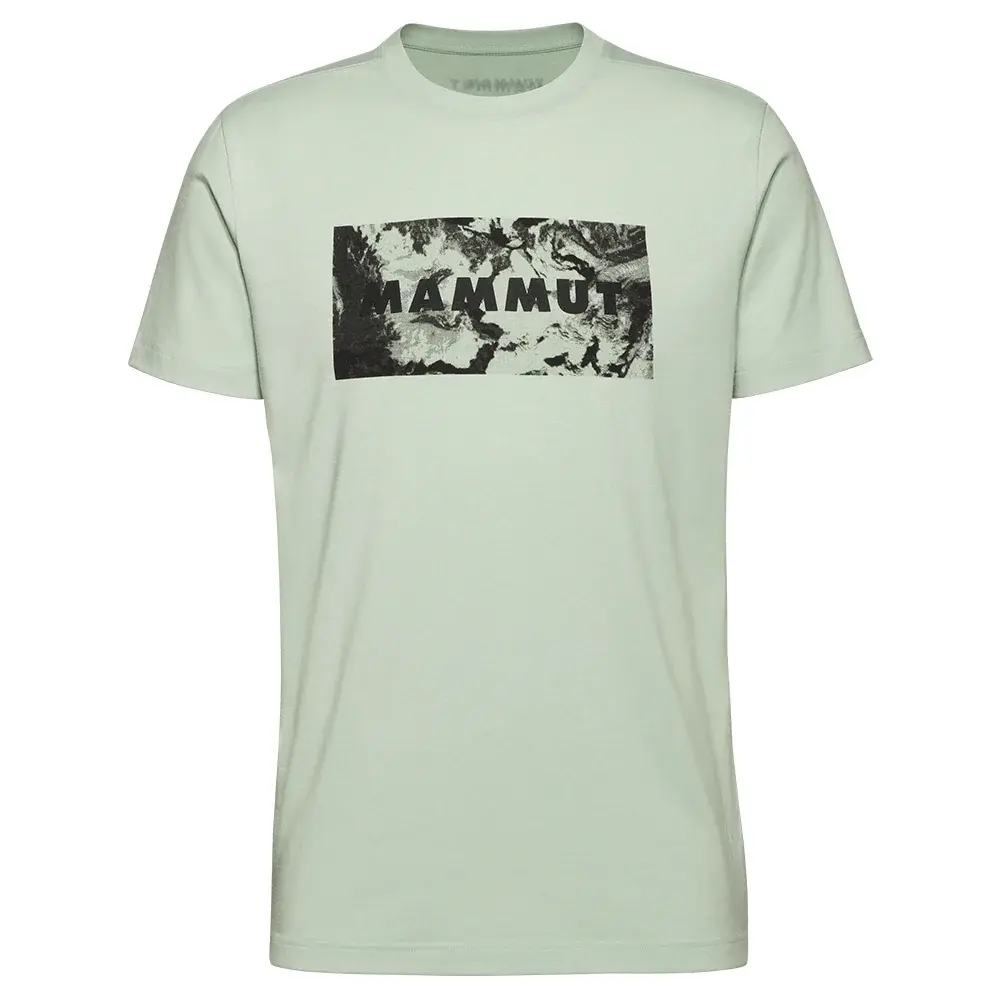 Mammut T-shirt homme Mammut Trovat T-Shirt Logo silver sage
