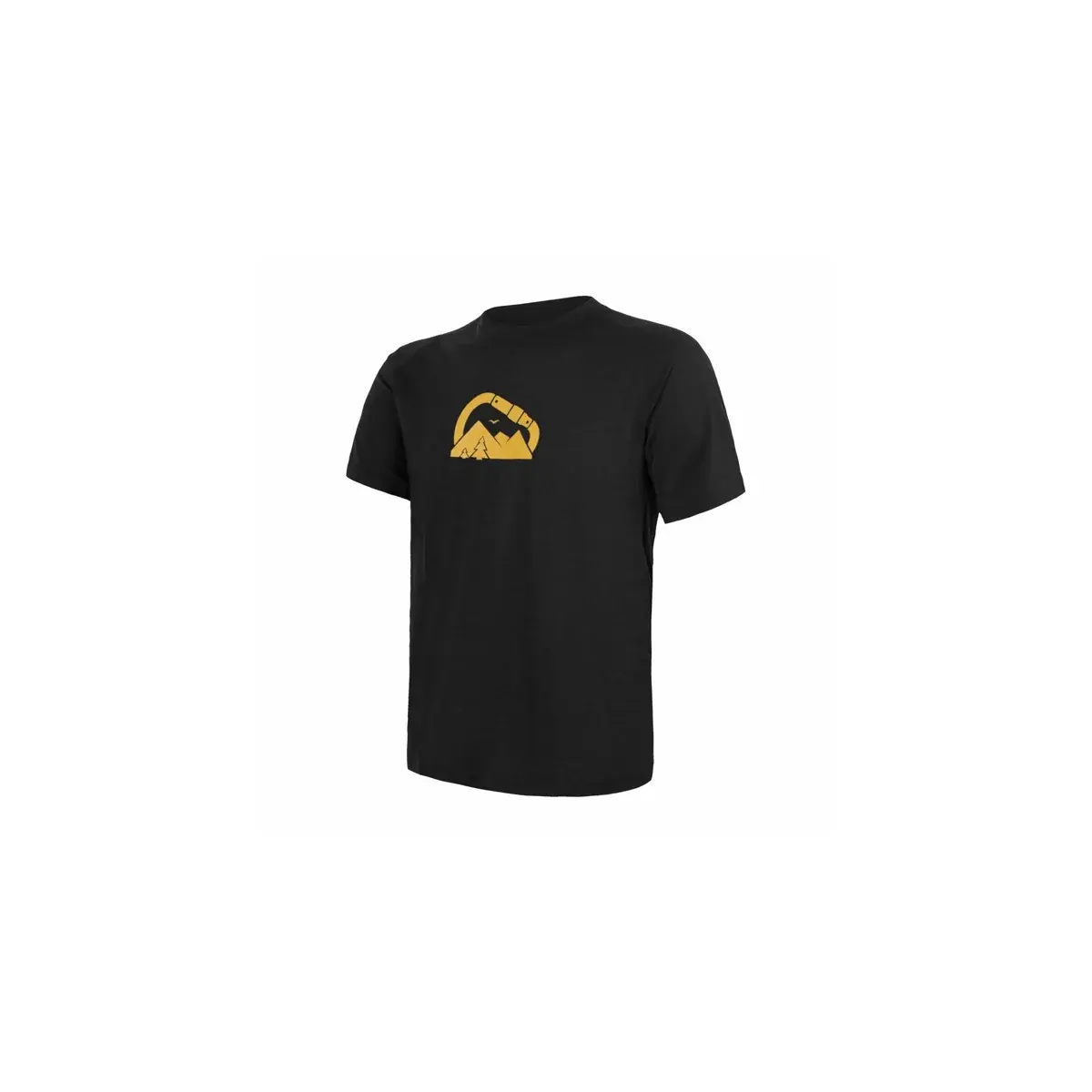 Sensor T-shirt homme Sensor Merino Air PT Summit noir