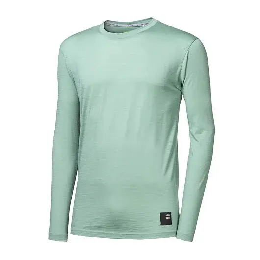 Sensor T-shirt manches longues homme Sensor MERINO CORDURA basil green
