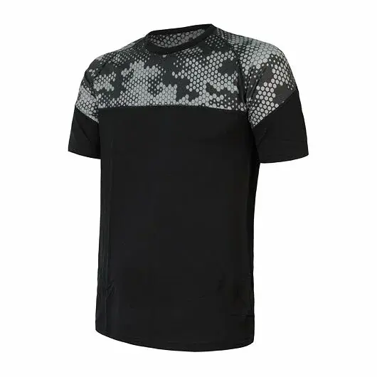 Sensor T-shirt technique manches courtes homme Sensor Merino Impress noir/honeycomb