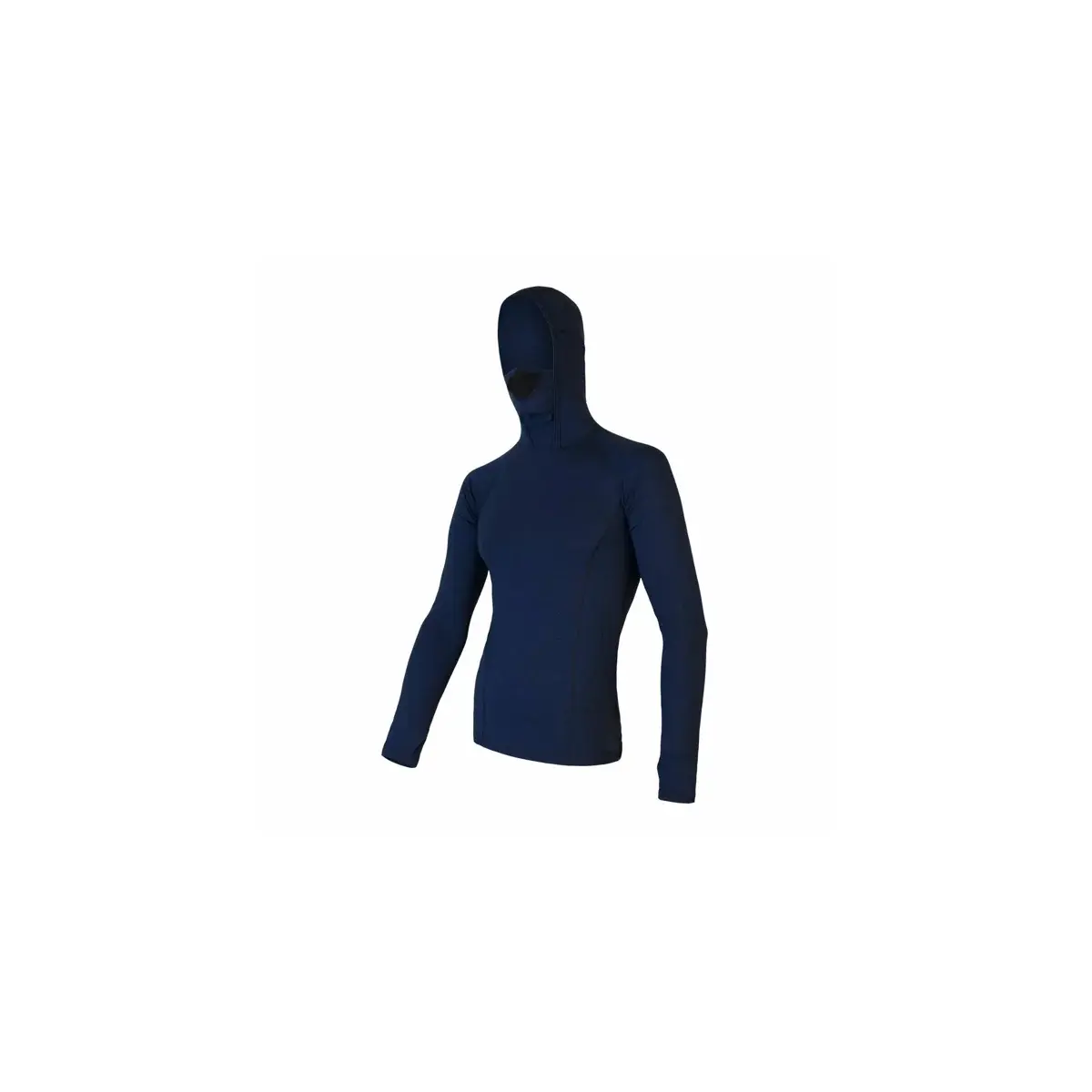 Sensor T-shirt technique homme Sensor Merino DF manches longues avec capuche deep blue