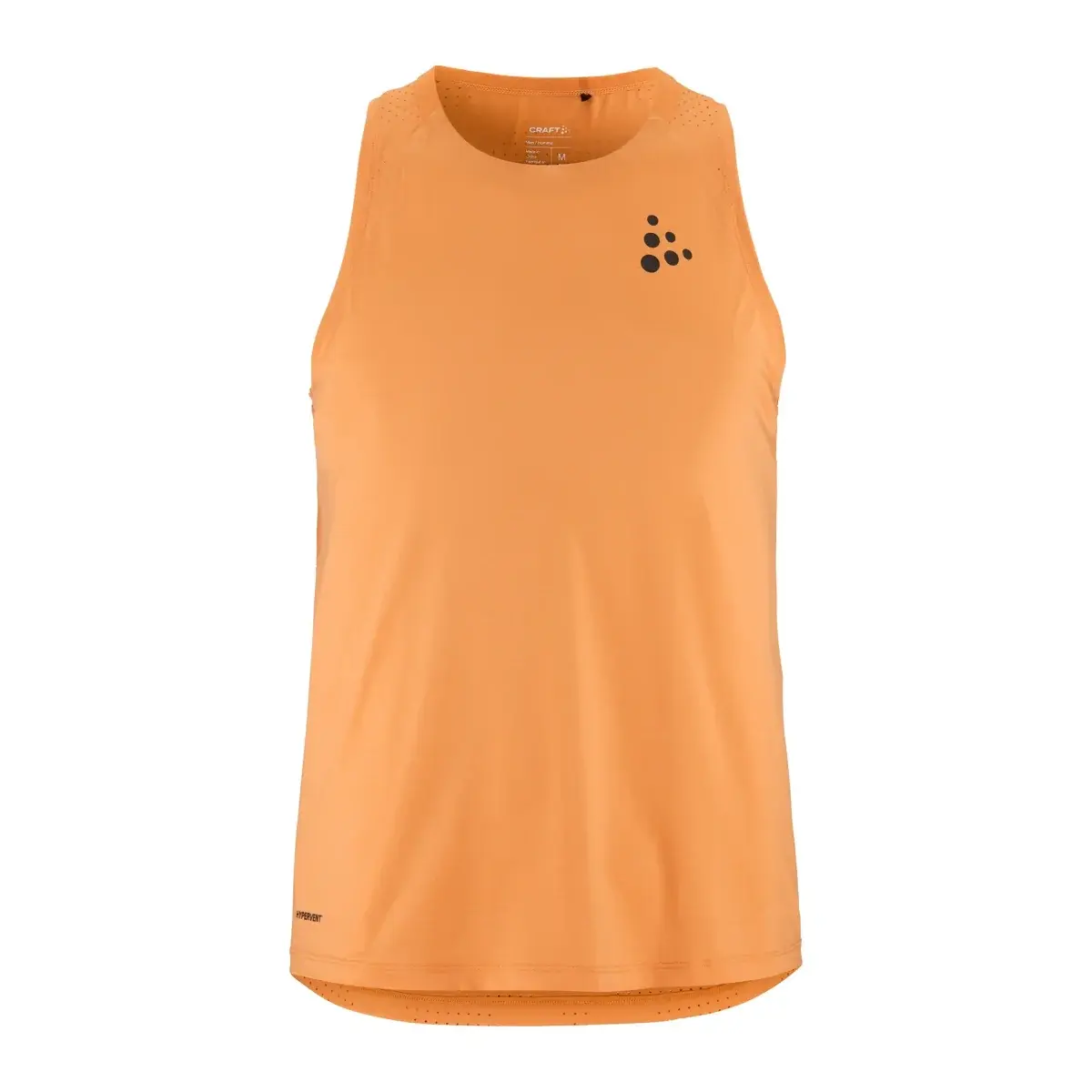 Débardeur de running homme Craft PRO Hypervent 2 orange