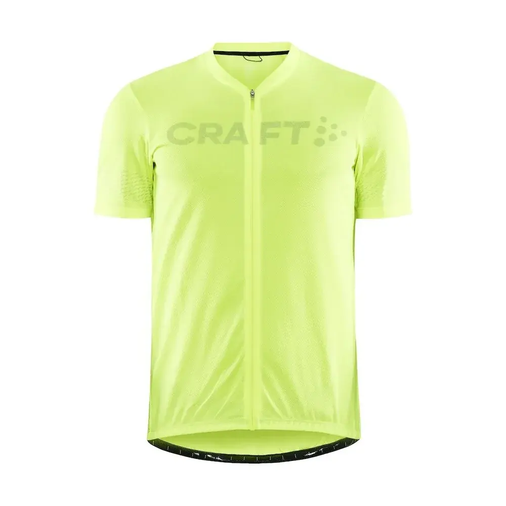 Maillot vélo homme Craft CORE Endur jaune