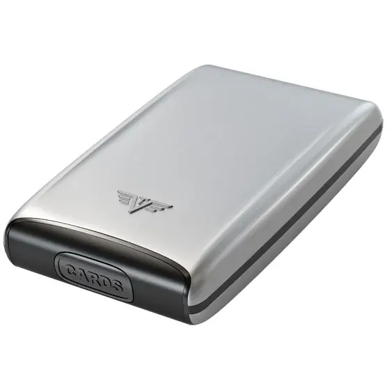Tru Virtu Portefeuille Tru Virtu Razor Fan silk (porte-cartes de crédit à compartiments séparés) argent