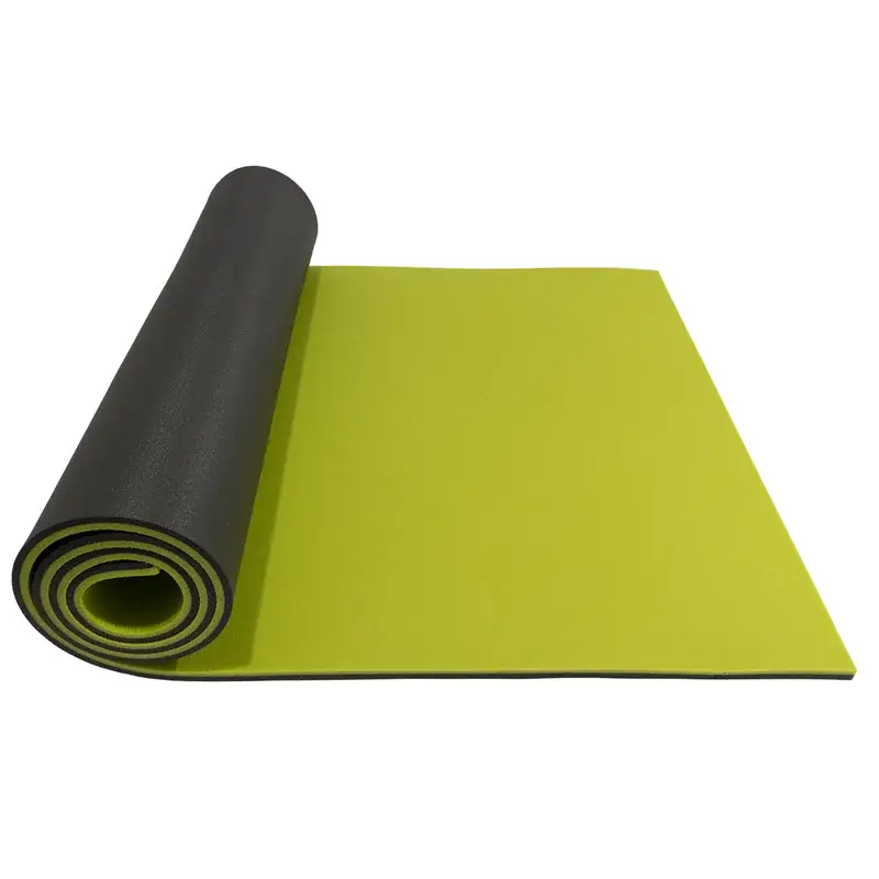Yate Matelas de sol en mousse Yate Maxi 12 double couche noir/vert