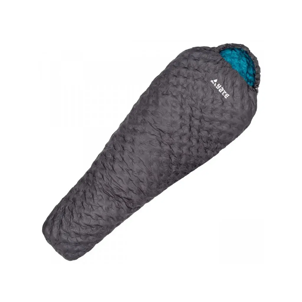 Yate Sac de couchage en duvet Yate Anaso gris/pétrole