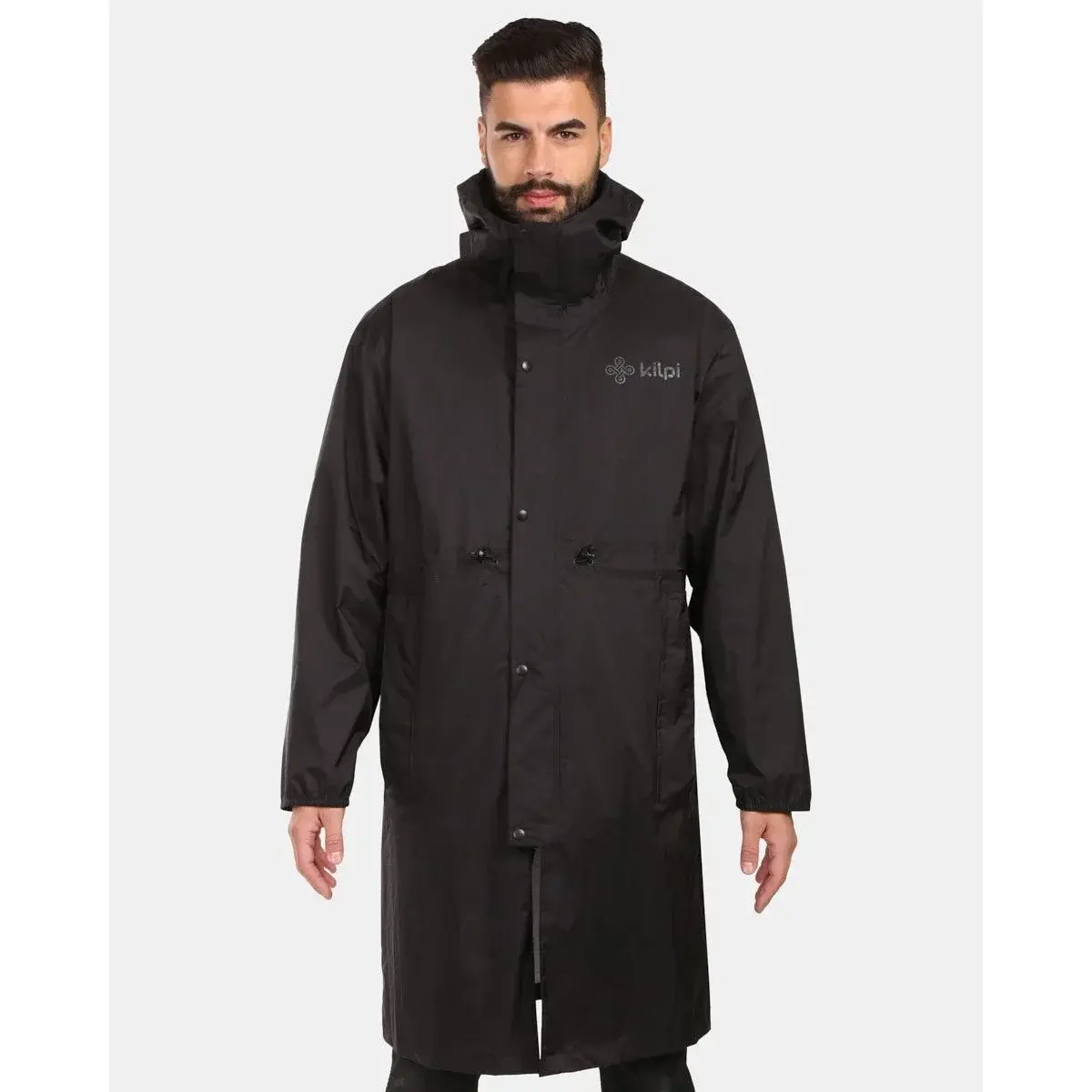 Kilpi Cape de pluie Kilpi TEAM RAINCOAT-U noir