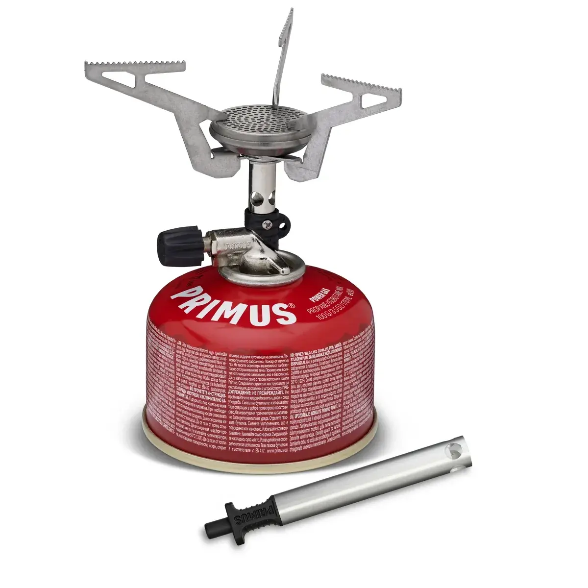 Réchaud à gaz PRIMUS Express Stove Piezo rouge