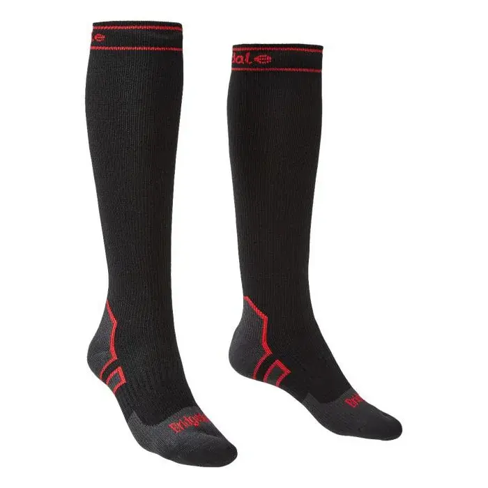 Chaussettes hautes Bridgedale Storm Sock HW Knee black/845