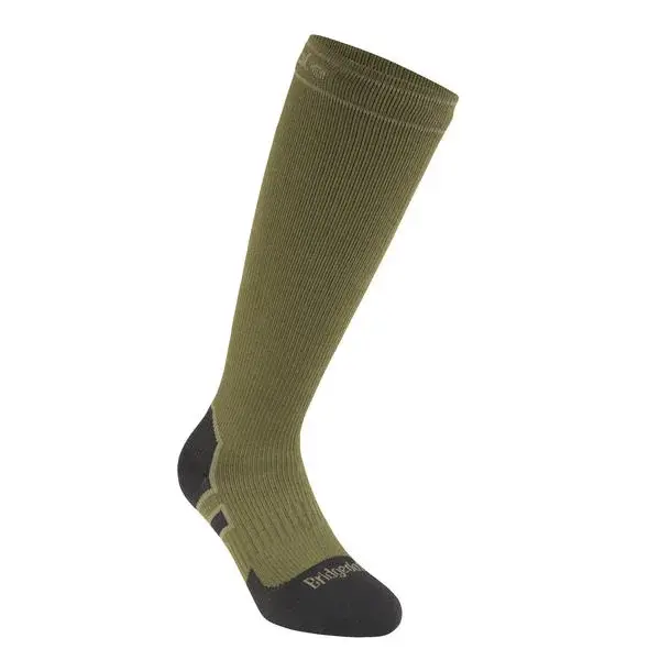 Bridgedale Chaussettes hautes Bridgedale Storm Sock HW Knee olive/738