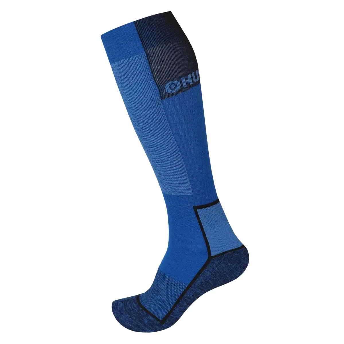 Chaussettes hautes Husky Snow-ski bleu/noir