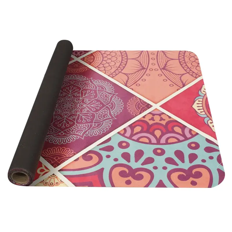 Yate Tapis de yoga Yate Yoga Mat 1850x680x1 mm motif A rose