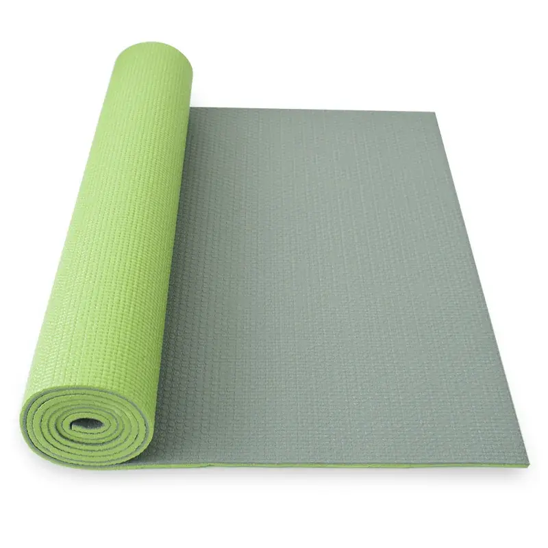 Yate Tapis de yoga Yate Yoga mat bicouche vert/gris