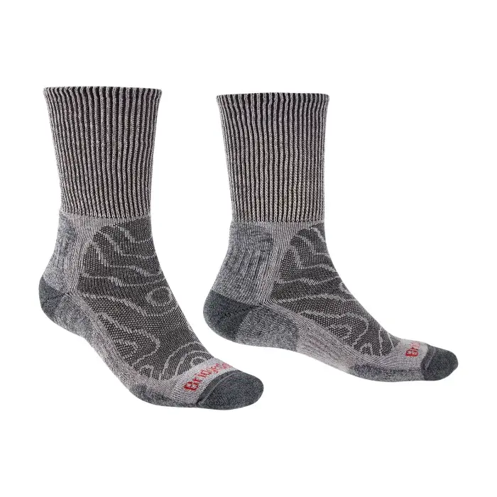 Bridgedale Chaussettes Bridgedale Hike Lightweight Boot Merino Comfort grey/806