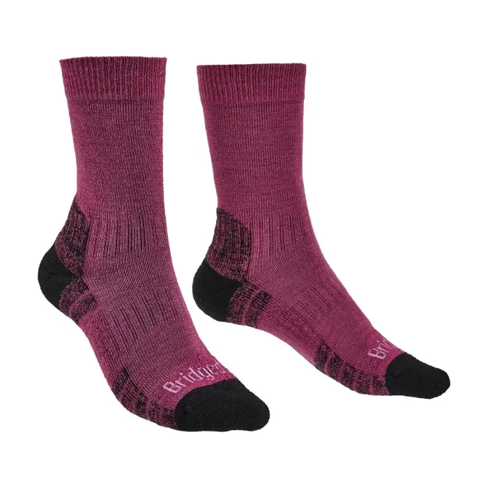 Bridgedale Chaussettes Bridgedale Hike Lightweight Boot Merino Performance Women's berry/370