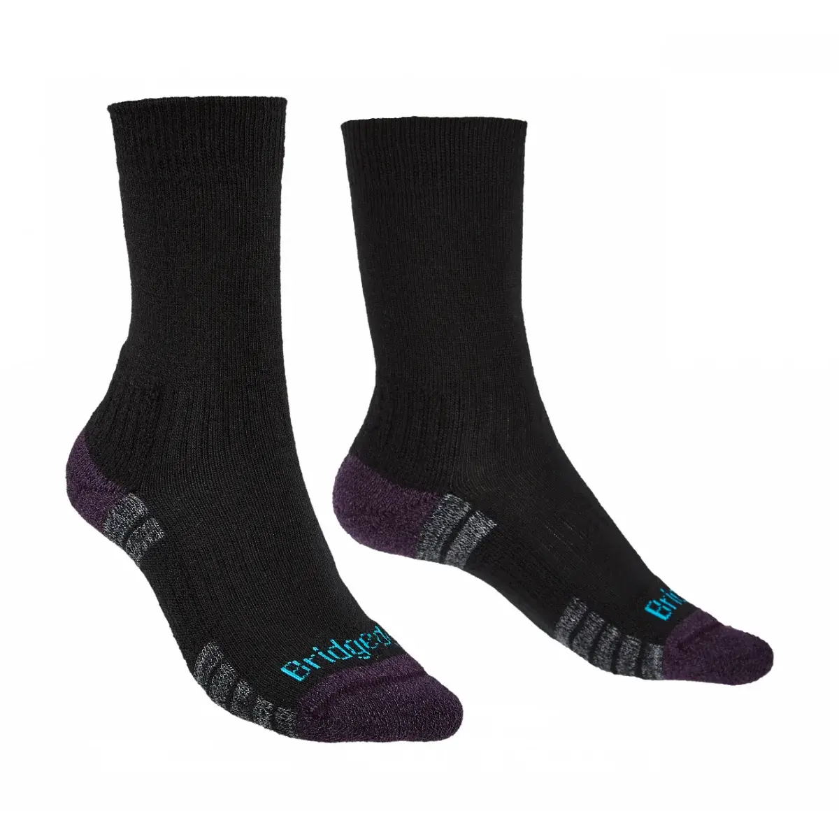 Bridgedale Chaussettes Bridgedale Hike Lightweight Boot Merino Performance Women's black/purple/016