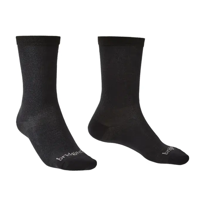 Bridgedale Chaussettes Bridgedale Liner Coolmax Liner Boot x2 black/846