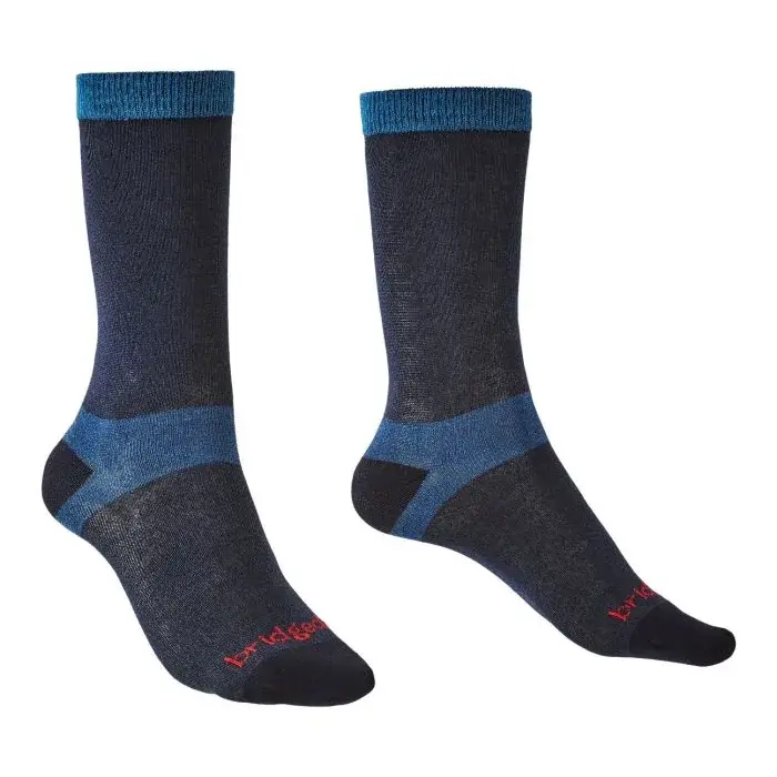 Chaussettes Bridgedale Liner Coolmax Liner Boot x2 Women's navy/445